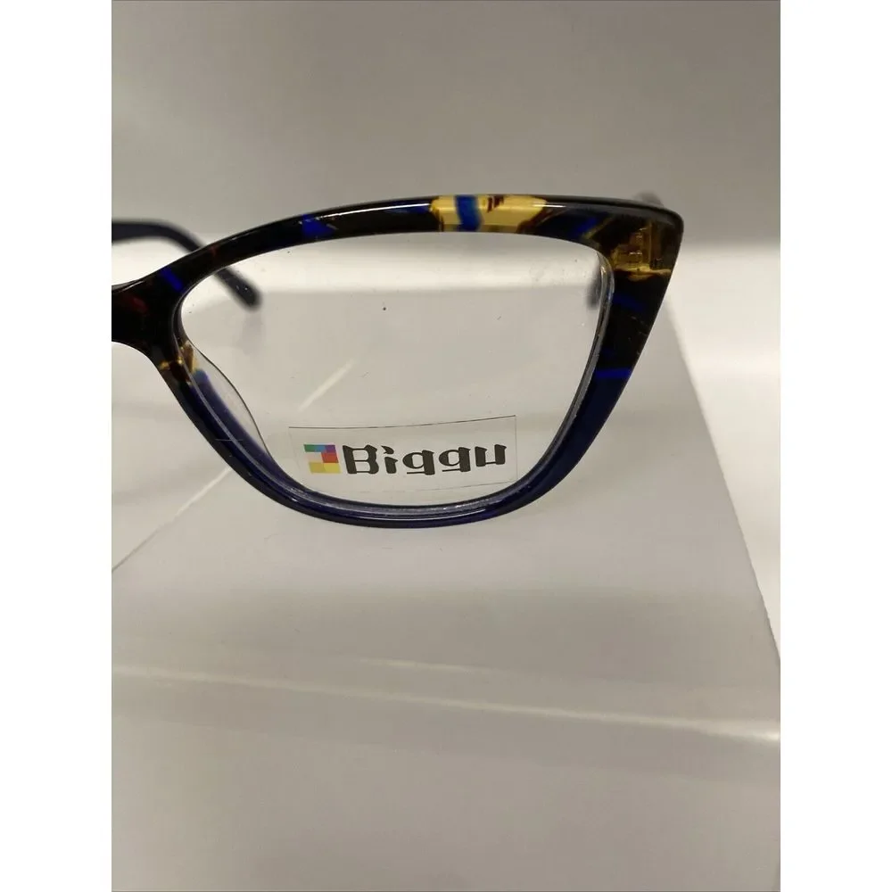 Biggu Womens Eyeglasses Tortoise Cat Eye NEW Frame Only 3238